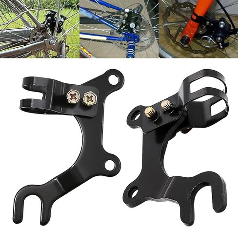 2 x Disc Brake Conversion Bracket 7/8“, Brake Bracket Adapter Suitable for Bikes, Mountain Bikes and Road Bikes in Kuwait
