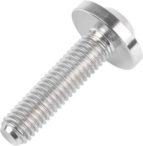 مسمار مسمار برأس توركس من التيتانيوم Ti M5x10 12 15 20 25 30 35 مم للدراجات النارية (M5x10mm، أسود) in Kuwait