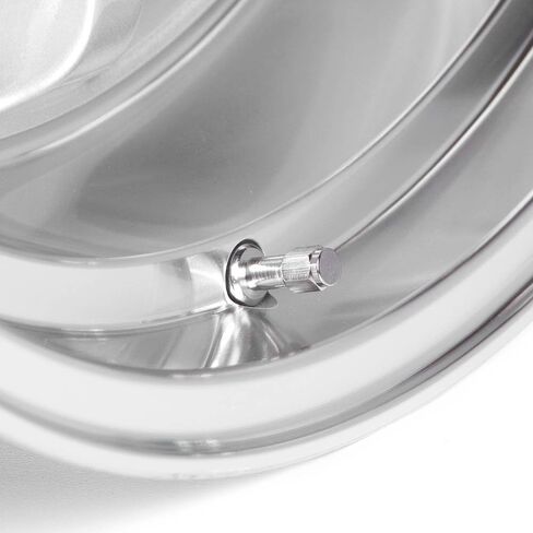 Circuit Performance VS43 Chrome Bolt-in Valve Stems 43mm (Set of 4) in Saudi Arabia