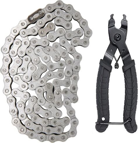 سلسلة دراجات بمحرك 415H 110L + قاطع سلسلة، متوافقة مع 49cc 60cc 66cc 80cc محرك ثنائي الشوط للدراجة شديدة التحمل وأجزاء سباق عالية الطاقة in Kuwait