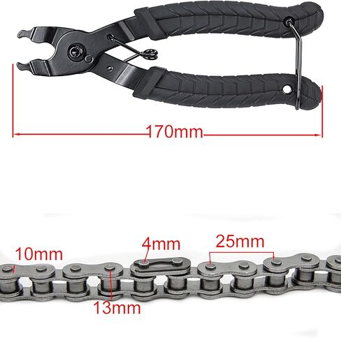 سلسلة دراجات بمحرك 415H 110L + قاطع سلسلة، متوافقة مع 49cc 60cc 66cc 80cc محرك ثنائي الشوط للدراجة شديدة التحمل وأجزاء سباق عالية الطاقة in Kuwait