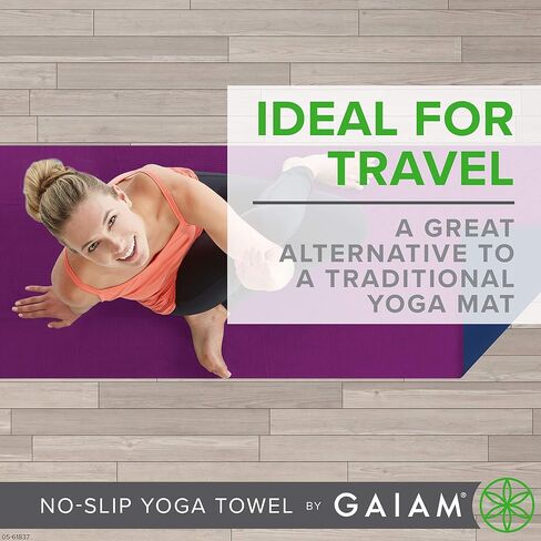 Gaiam No-Slip Yoga Towels in Saudi Arabia