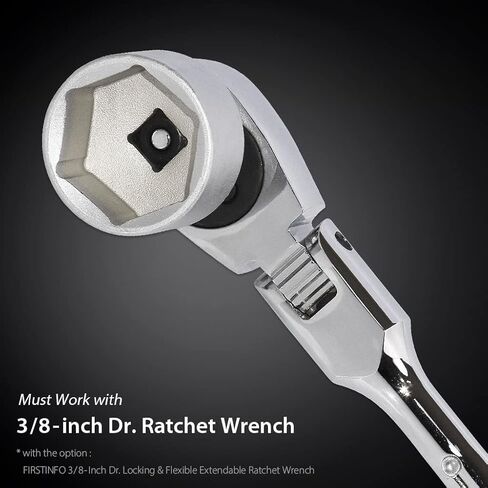 مفتاح فلتر زيت FIRSTINFO F3546LR 3/8 بوصة 90.2 مم 15 مزمار، متوافق مع Land Rover & Jaguar - يناسب محركات الغاز 3.0L و5.0L in Kuwait