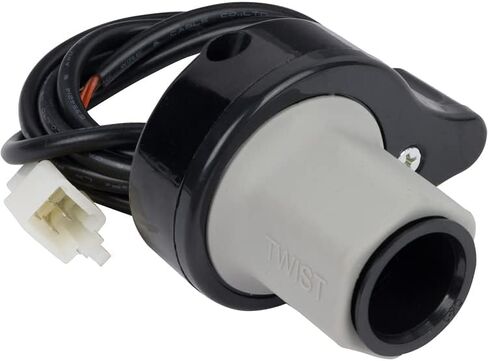 مجموعة وحدة التحكم والخانق لـ Razor E100 - وحدة التحكم OEM 24V البديلة وأجزاء الخانق الملتوية لـ Razor E100 (V10+)، E125 (V10+)، E150، eSpark - 7 موصلات، صمام خانق ذو 4 دبابيس، ZK2400-DP-FS in Kuwait