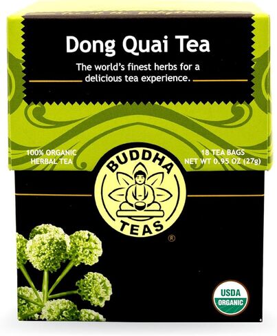 Buddha Teas Dong Quai Tea, 18 Count (Pack of 6) in Saudi Arabia