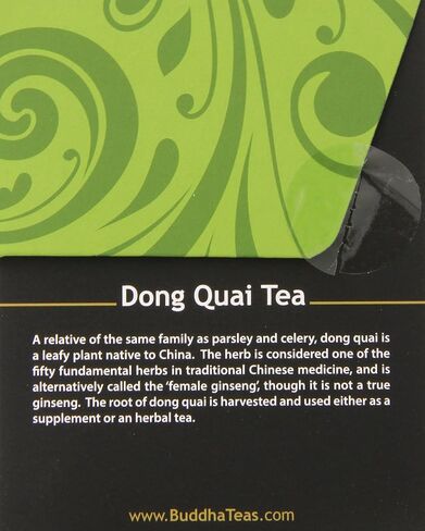 Buddha Teas Dong Quai Tea, 18 Count (Pack of 6) in Saudi Arabia