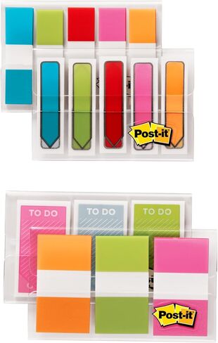 مجموعة Post-it Flags Miami مع 320 علمًا بألوان متنوعة، 60.94 في أعلام أسهم قابلة للكتابة، 60.94 في أعلام، 100.47 في أعلام أسهم و100.47 في أعلام (683-XLM) in Kuwait