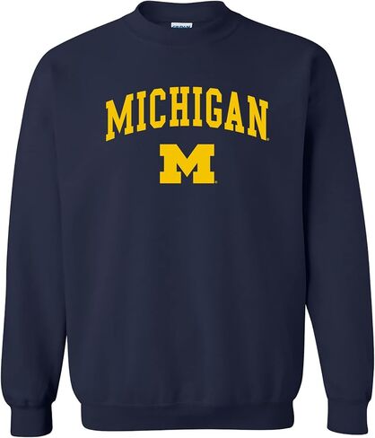 UGP Campus Apparel NCAA Arch Logo, Team Color Crewneck, College, University in Saudi Arabia
