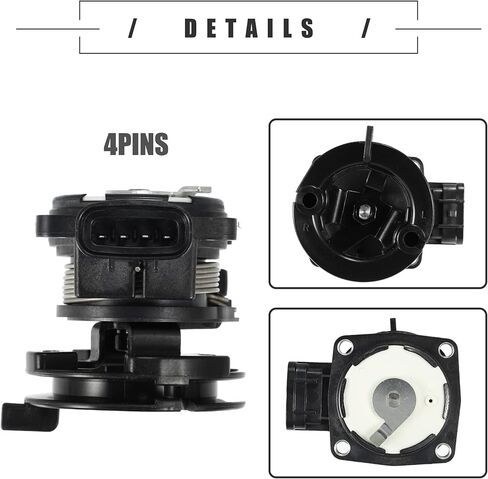 موتفورتي، مستشعر ذراع الخانق، لسيارة لكزس IS300 2001-2005، معدن بلاستيك، 22060-46070، أسود in Kuwait