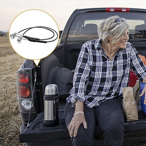 2 قطعة مجموعة كابل الباب الخلفي استبدال M159508 مناسب لجون ديري غاتورز M TE TH TX XUV TH 6x4 TX 4X2 XUV865R XUV 825E HPX615E HPX815E استبدال دعم البوابة الخلفية للبوابة الخلفية in Kuwait