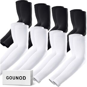 GOUNOD Arm Sleeves for Men Women,Compression Sleeves to Cover Arms for Men Working,Sun Sleeves for Men UV Protection