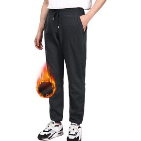 Men's Fleece Sweatpants with Pockets Athletic Workout Running Gym Joggers for Men (Available in 1Pack 3 Pack)