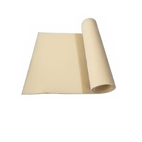 XCEL Craft Foam Cosplay Foam Neoprene Rubber Sheet Rolls Packing Sheets Gasket Rubber Foam (36" x 12" x 1/8" (5 Pack), Beige-Cream)