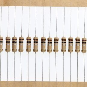 100 Pieces 1 Watts 1W 6R8 6.8 Ohm 5% Carbon Film Resistor in Kuwait