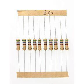 100 Pieces 1 Watts 1W 6R8 6.8 Ohm 5% Carbon Film Resistor