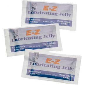 Medline Sterile Lubricating Jelly, 2.7g Foil, Medical Grade Lubricant, Pack of 864