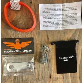 Guardian Bell Alcohol Anonymous Complete Motorcycle KIT W/Hanger & Wristband