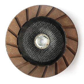 7 Inch Diamond Cup Grinding Wheel Ceramic Bond #100 with 5/8"-11 Arbor for Smoothing Out Concrete Edge
