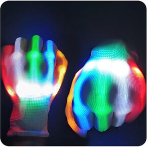 Toys LED Gloves Toys Rave Gloves LED Gloves Light Gloves Light Up Gloves Kids Kids Toys Light Gloves Kids Gift Cool