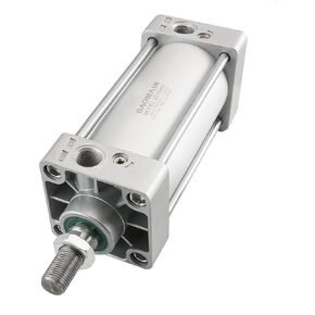 Baomain Pneumatic Air Cylinder SC 50 x 50 PT 1/4, Bore: 50mm(2"), Stroke: 50mm(2"), Screwed Piston Rod Dual Action 1 Mpa