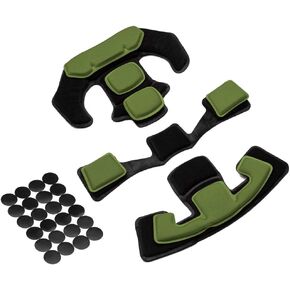 Memory Foam Pad Protective Mat Helmet Padding Kit Replacement Universal Motorcycle Tactical Cushions for ACH MICH Team Wendy FMA EXF Helmet