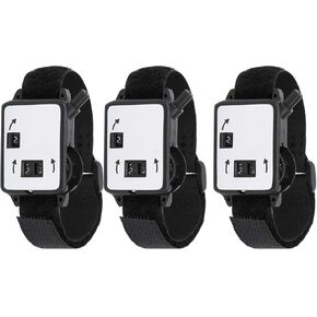 3 PCS Score Counter Watch Stroke Keeper Plastic Accessories for Golfers Scorer,Golf