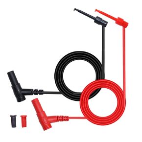 4mm Multimeter Test Leads, 1000V 10A Multimeter Probes, Copper Test Hooks
