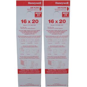 Honeywell Replacement Media - FC100A1003 - 16" x 4" x 20" - 2-Pack