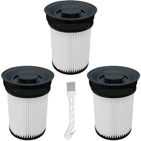 Fine Dust Filter Compatible with Miele TriFlex HX1 FSF Pro Cat & Dog Cordless Stick Vacuums, HX-FSF HEPA Filter Replacement Part No #11289902 (3 Pack)