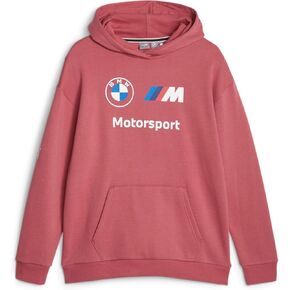PUMA Women's Standard BMW MMS ESS Hoodie Fleece, Stone Gray, X-Large