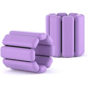 Wrist Ankle Weights for Women, Wrist and Ankle Weights for Women and Men, Silicone Wrist Weights Bracelet for Yoga, Dance, Pilates, Cardio, Aerobics, Walking, 1lb