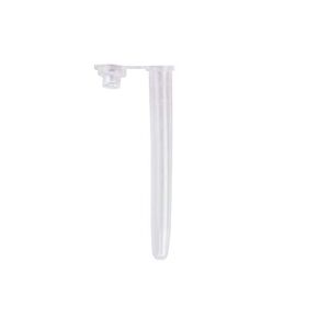 Caplugs Evergreen 214-3014-020 Conical Bottom Microcentrifuge Tubes with Caps. 0.4 mL, PE-HD, Natural (Pack of 200)