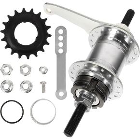 Yardwe Kick Backwards Dead Supplies Bike Supplies Rear hub 36 Holes Optional Mountain Bike Roller Coaster Bike Brake Part Bike Component hub Bike Rear hub Supply