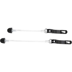 Majatou Skewer, 2Pcs Bikes Alloy Wheel Hub Quick Release Skewer Set Safy and Portable Replacement Repair Parts Accessory