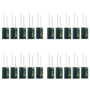 1000uF 35V Electrolytic Capacitor 13x20mm Radial Lead Cylindrical Aluminum Electrolytic 0.51x0.79in 20 Pcs