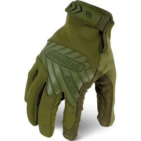 IRONCLAD Command Tactical Pro, Touch Screen Gloves Conductive Palm and Fingers, All-Purpose, Multi-Colors, Performance Fit, Machine Washable, Sized S, M, L, XL, XXL (1 Pair) (X-Large, OD Green)