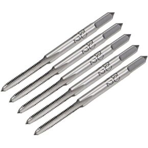 5pcs HSS Metric 2mm M2 Hand Tap M2x0.4mm Straight Flute High Speed Steel
