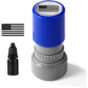 Self-Inking Golf Ball Stamper, Quick-Dry Golf Ball Badge Reusable Golf Ball Stamper Waterproof Golf Ball Marking Stamp for Identifying Golf Balls