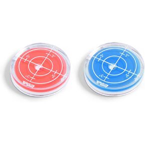 PGM Ball Markers Hat Clip Golf Putting Aid Round Bubble Level High Precision Reader