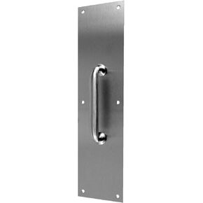 Don-Jo 7310 Pull Plate, Oil Rubbed Bronze Finish, 8" Width x 9" Height