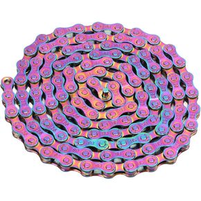 Chain Speed Road Chain Proof Sensitive Colorful Electroplating 6 7 8 Speed Chain for Road Mountain Bikes
