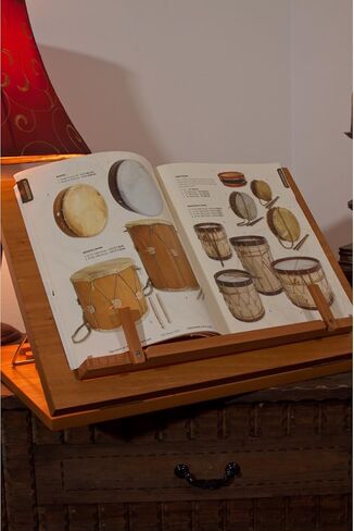 حامل موسيقى قابل للتعديل على سطح الطاولة من روزبيك - خشب الأرز الأحمر in Kuwait