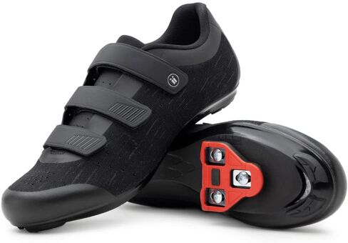 Tommaso Strada Mens Peloton Shoes with Pre-Installed Delta Cleats—Cycling Shoes for Men's—Cycling Shoes Delta Compatible—Indoor Cycling Shoes for Men—Cycling Road Bike Shoes—Spin Shoes Size US 8.5-9 in Saudi Arabia