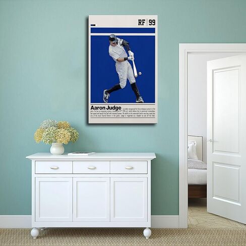 Lahngc Aaron Judge Baseball Poster Canvas Soccer Bedroom Decor in Saudi Arabia
