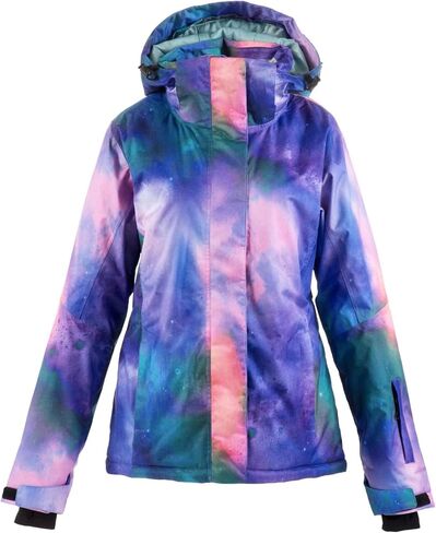 Women's Ski Jackets and Pants Set Waterproof Snowboard Snowsuit Colorful Winter Warm Snow Coat Suit Windproof in Saudi Arabia