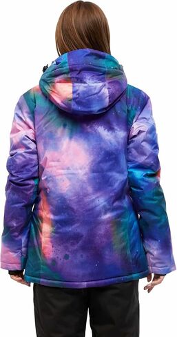 Women's Ski Jackets and Pants Set Waterproof Snowboard Snowsuit Colorful Winter Warm Snow Coat Suit Windproof in Saudi Arabia
