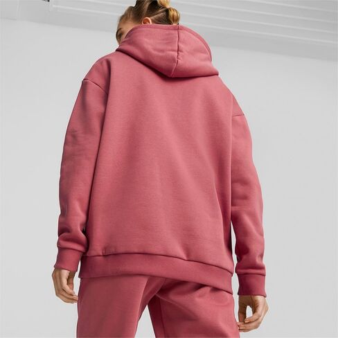 PUMA Women's Standard BMW MMS ESS Hoodie Fleece, Stone Gray, X-Large in Saudi Arabia