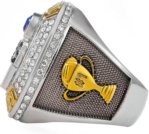 2025 Fantasy Football Championship Ring League Champion Trophy Rings Premium Award for Winner in Saudi Arabia