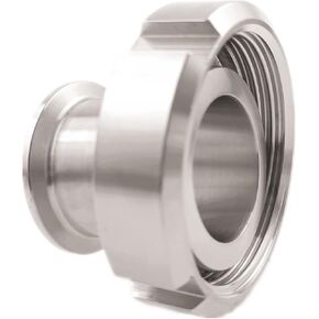 DIN11851 Weldling Liner and Round Nut to 1.5" Tri Clamp Adapter SS316L Stainless Steel (DN40) in Saudi Arabia