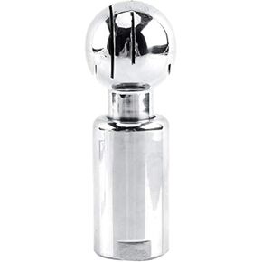 Spray Cleaning Ball Sanitary Stainless Steel 304 Fixed/Rotary 360 degree CIP Cleaning 15L/min 1/2" Threaded Female Connection with Cleaning Diameter 1m-6m(Rotary 360 degree)